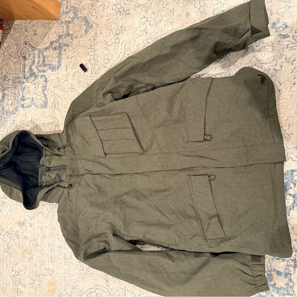 Volcom Olive Hooded Snowboard Jacket